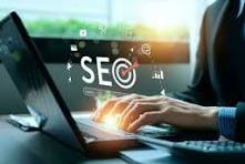 laptop on table showing local SEO