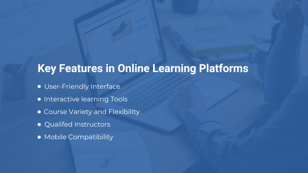 graphic image for best online learning platforms in 2025