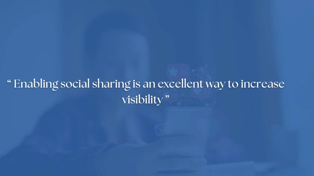 graphic displaying social media quote